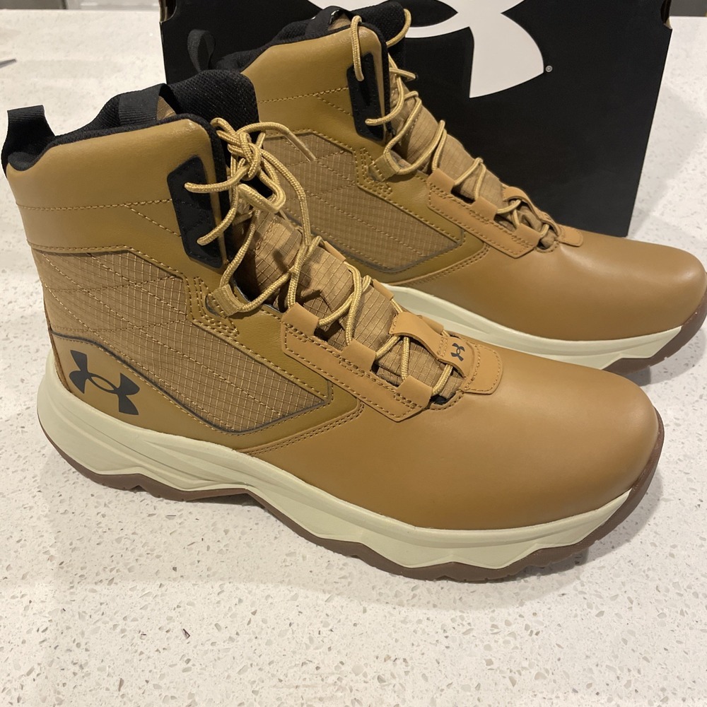Under Armour UA Men's Stellar G2 Brown 6" Tactical Boots - Size 12 NWB